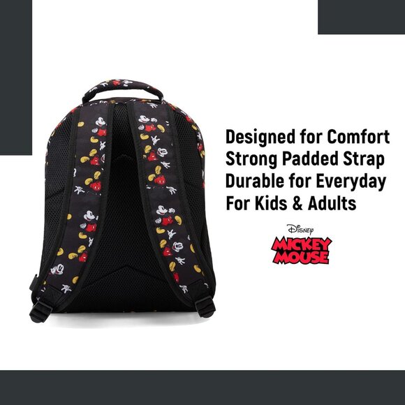 ⚡Disney Mickey Mouse Bookbag Backpack Mickey‎ and Minnie  display picture 2